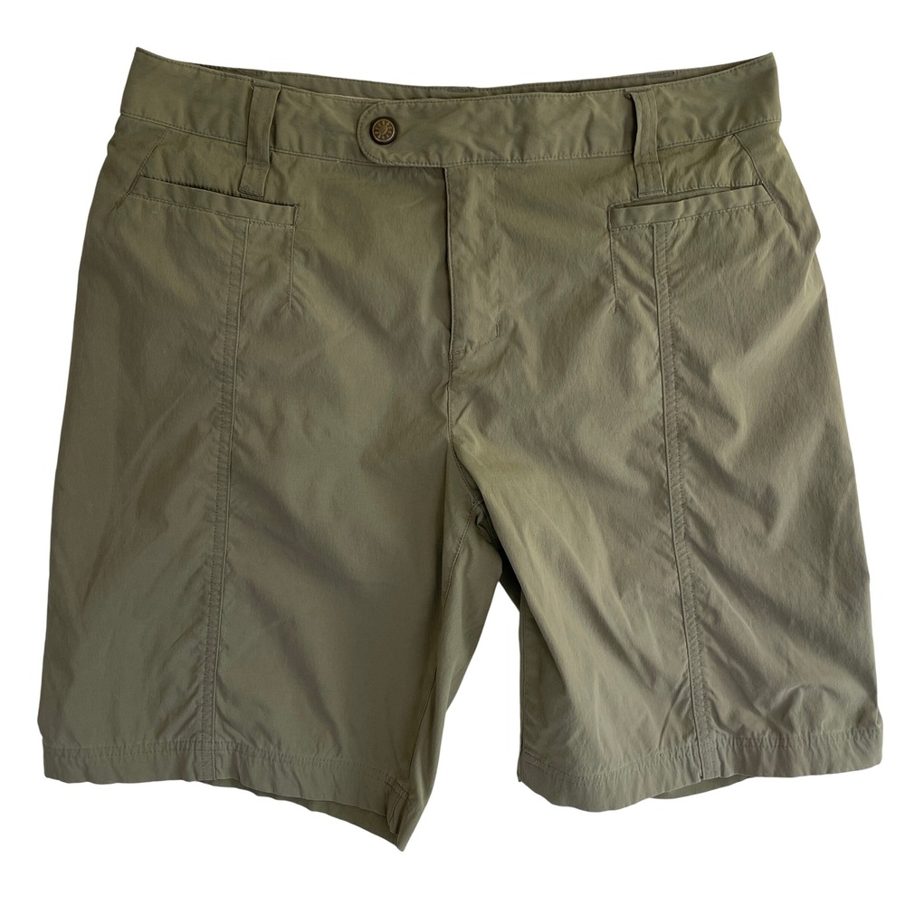 Royal Robbins‎ Womens Size 10 Hiking Shorts Khaki Lightweight Outdoor Casual 32W